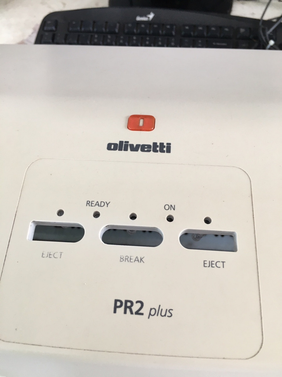 Panel máy in Olivetti PR2 Plus