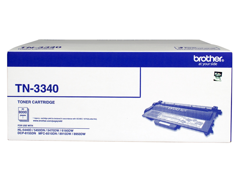 Mực in Brother TN-3340, Black Toner Cartridge (TN-3340)